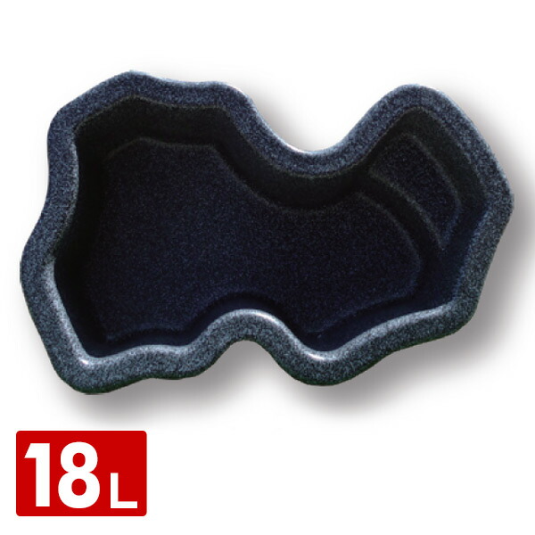 なごみ池 L 90L (庭園埋め込みタイプ)池 プラ池 ひょうたん池 埋め込み ゼンスイ なごみ池 L 90L (庭園埋め込みタイプ) 池 プラ池