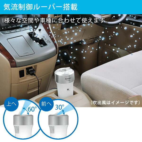 楽天市場 車載用空気清浄機 ナノイー発生器f C100k 卓上空気清浄機 エアークリーナー Nanoe イオン 花粉対策 小型 風量調整パナソニック Panasonic 送料無料 ｅ家具スタイル