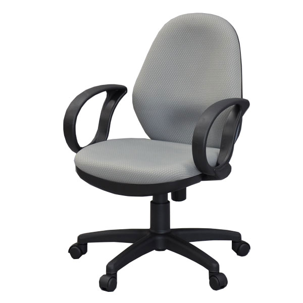 【楽天市場】オフィスチェア肘掛け付きFSA001 送料無料 幅68cm 奥行65.5cm 高さ91cm～104cm 座面高さ44cm