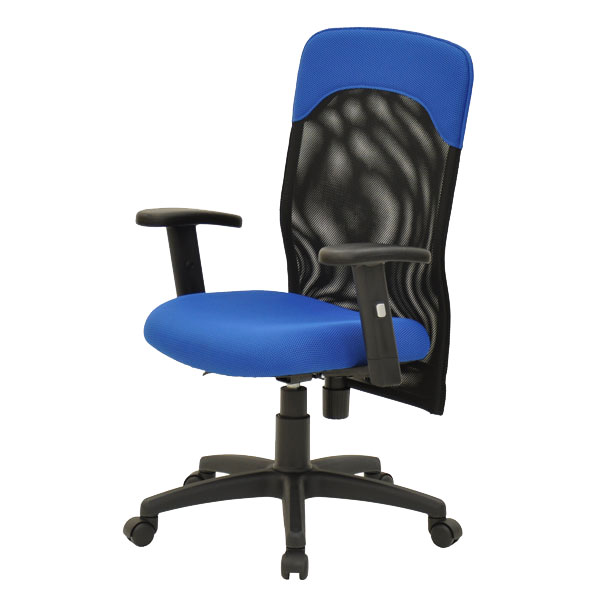 【楽天市場】(S)オフィスチェア背もたれメッシュ ハイバックFSA006 送料無料 幅68cm 奥行62.5cm 高さ102cm～115cm