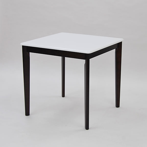 Mirror Dining Table S Width 75 Cm Depth 75 Cm Height 72 Cm White Brown Brown Brown Family Hearth Wood Simple Kitchen Dining Table Assembly 10P09Jan16