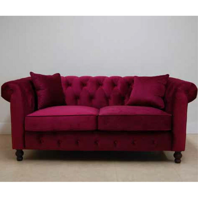 楽天市場】ベルベットラブソファー 3P ピンク インテリア 椅子 イス