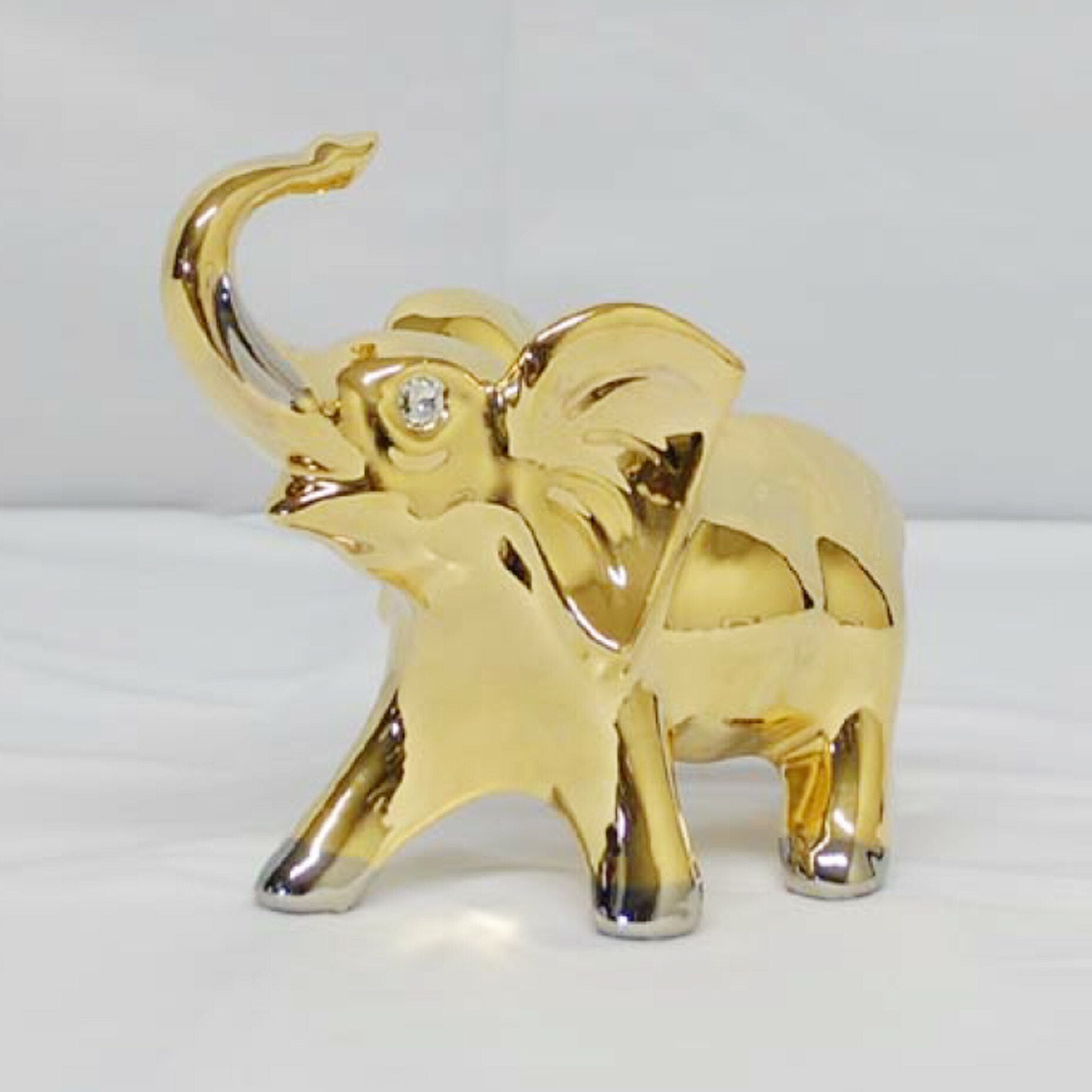 陶器 動物 ゾウ 置物 イタリア製 エレファント