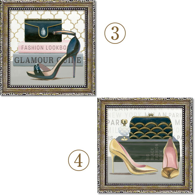 楽天市場 アートフレーム フォーエバーファッション 額絵 プチアート 渡辺美奈代セレクト ｋaguya ｈime３７４