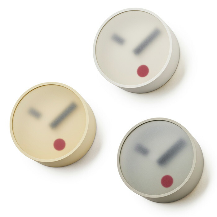 kehai 時計　グレー kehai 時計 グレー Kehai Clock by Makoto Koizumi for Lemnos