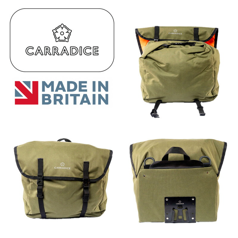 国内置き目品 CARRADICE キャラダイス型 BROMPTON WEEKENDER 10L ブロンプトンウィークエンダー 10L オリーブ 向こう正面御徒面子  BROMPTON ブロンプトン C11BAG07802 お取り寄せ◆