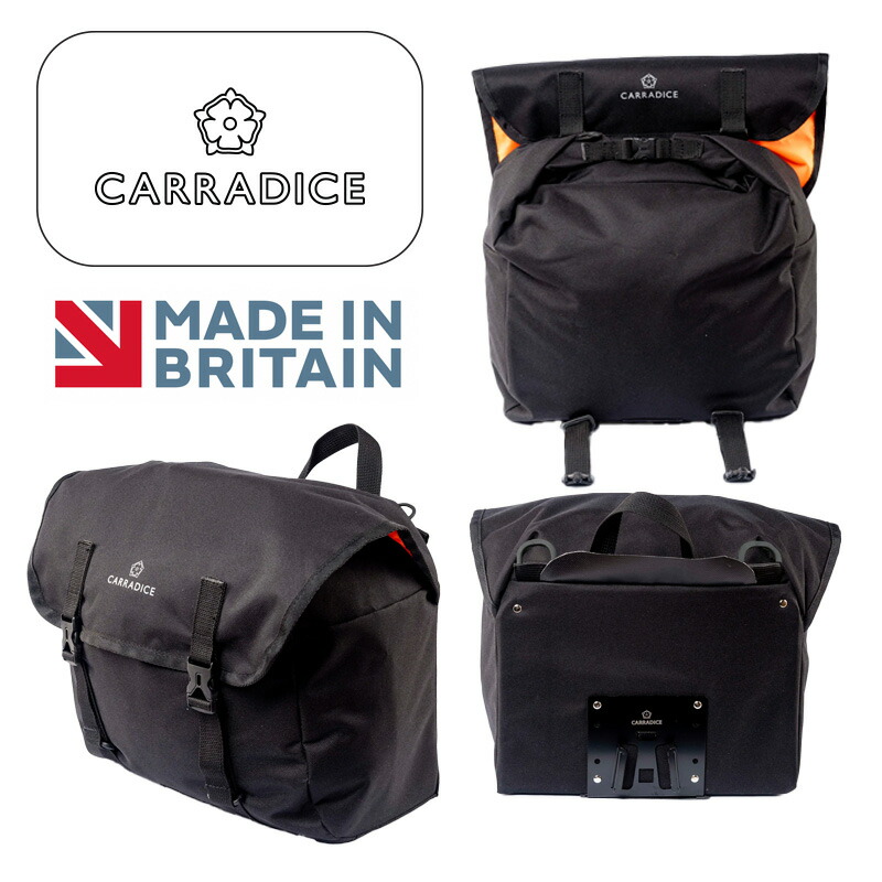 国内置き目品 CARRADICE キャラダイス型 BROMPTON WEEKENDER 17L ブロンプトンウィークエンダー 17L 黒いこと 向こう正面御徒面子  BROMPTON ブロンプトン C11BAG07901 お取り寄せ◆