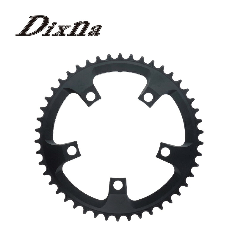 国内正規品 Dixna ディズナ ラ・クランク・チェンリング シングル 42T ブラック チェーンリング D11CNR01404 お取り寄せ◆|カホーPLUS