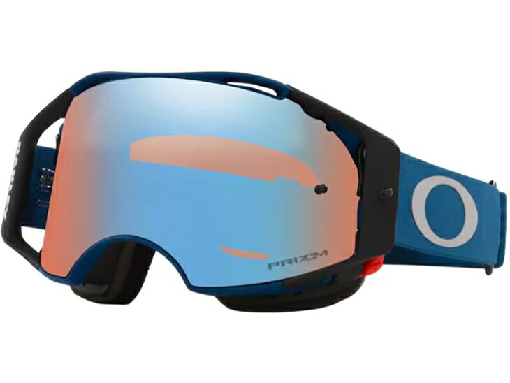 国内正規品 OAKLEY オークリー AIRBRAKE MTB エアブレーキMTB ポセイドンストラップ/プリズムMXサファイアイリジウム アイウェア サングラス ゴーグル OO7107-17 お取り寄せ◆