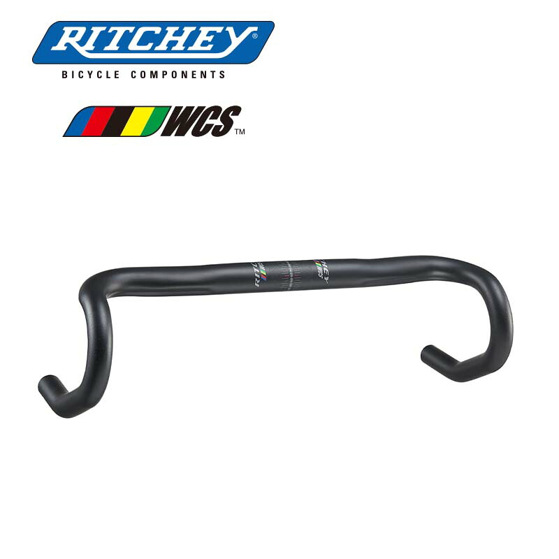 国内正規品 RITCHEY リッチー WCS SKY LINE 400mm BLATTEブラック ドロップハンドルバー クランプ径31.8mm R04HDL04302 お取り寄せ◆