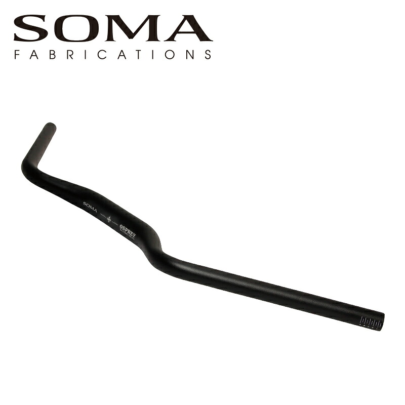 国内正規品 SOMA ソーマ オスプレーバー31.8 ブラック ハンドルバー S39HDL02503 お取り寄せ◆