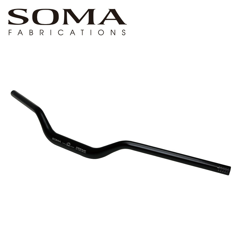 国内正規品 SOMA ソーマ ドリームバー ブラック ハンドルバー 幅780mm ライズ50mm バックスウィープ25度 S39HDL02601 お取り寄せ◆｜カホーPLUS