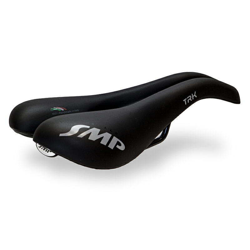 国内定まり品 TRK MEDIUM ティーアールケー 並み並み 黒いことつや消し SELLE SMP セラエスエムピー セッレエスエムピー サドル TRKMED03-NE お取り寄せ◆