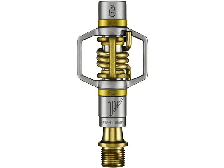 国内置き目品 エッグビーター11 ペダル ゴールド V2 eggbeater11 クランクブラザーズ CRANK BROTHERS RW574600 お取り寄せ◆