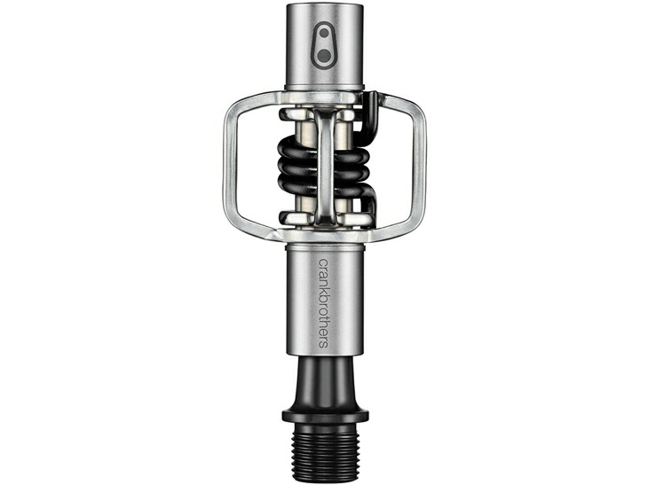 国内定め事品 エッグビーター1 しろがね色 ペダル 黒いこと春月 V2 eggbeater1 クランクブラザーズ CRANK BROTHERS CB57460 お取り寄せ◆