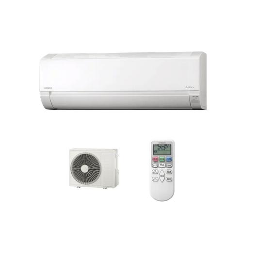 F077　新品未使用品　HITACHI　エアコン　白くまくん RAS-AJ22L ☆美品【中古品】2022年製 HITACHI エアコン 白熊くん RAS-AJ22L 6畳用