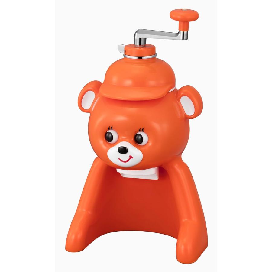 国内定め事品 ★【140】ABF-G100-DK タイガー魔法瓶 TIGER 氷削り器（かき氷器） きょろちゃん オレンジ色【あんしん取りひろげる引きうける客体外】【kk9n0d18p】◆