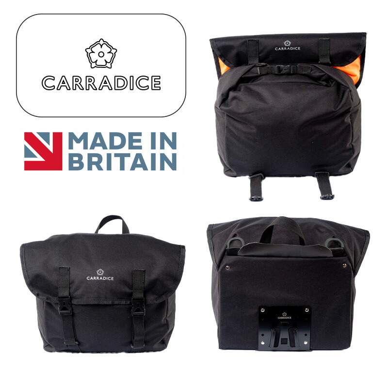 国内置き目品 CARRADICE キャラダイス型 BROMPTON WEEKENDER 10L ブロンプトンウィークエンダー 10L 黒いこと 向こう正面御徒面子  BROMPTON ブロンプトン C11BAG07801 お取り寄せ
