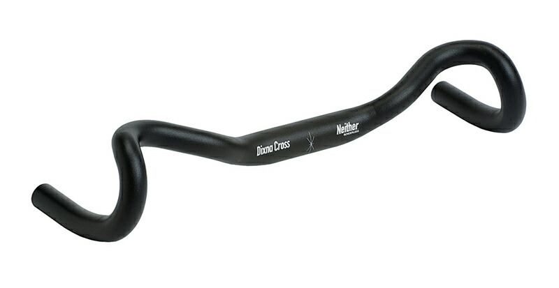 国内正規品 ニーザーハンドル S（380/430mm） ブラック ドロップハンドルバー クランプ径31.8mm D13HDL00304 Dixna Cross ディズナクロス お取り寄せ