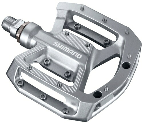国内正規品 沖縄・離島配送不可【80】PD-GR500 シルバー シマノ SHIMANO フラットペダル EPDGR500S お取り寄せ|カホーオンラインショップ