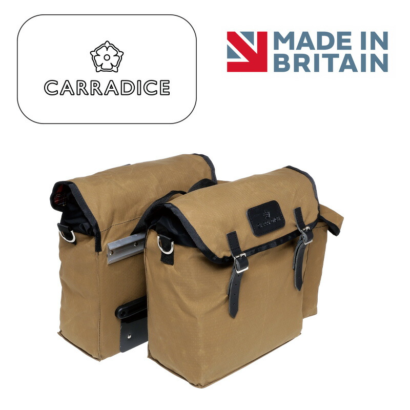 国内正規品 Kendal Panniers ケンダル パニア サンドカラー CARRADICE キャラダイス パニアバッグ C11BAG05004 お取り寄せ