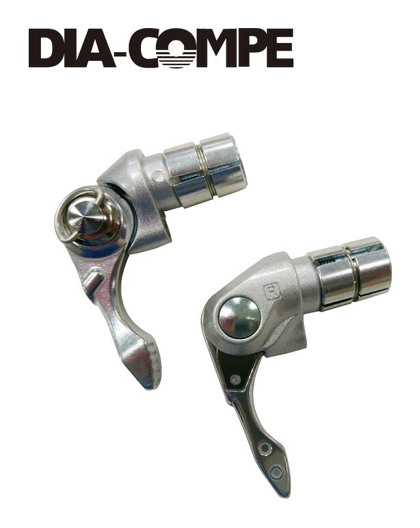 国内正規品 シルバー-2 バーエンドコントロール SILVER-2 BAR END CONTROLシルバー 左右セット D03BSA03701 DIA-COMPE ダイアコンペ お取り寄せ｜カホーオンラインショップ