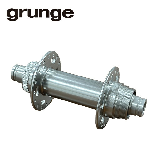 国内正規品 シングルハブ 12TH 148mm 32H スルーアクスル リア用 シルバー grunge グランジ G04HUB00301 お取り寄せ