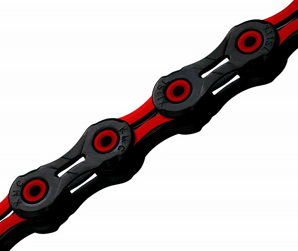 国内正規品 沖縄・離島配送不可【80】KMC ケーエムシー DLC11 レッド 11速 11S 11スピード チェーン KMC4715575895833 お取り寄せ