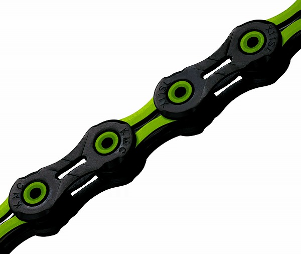 国内正規品 沖縄・離島配送不可【80】KMC ケーエムシー DLC11 グリーン 11速 11S 11スピード チェーン KMC4715575895857 お取り寄せ