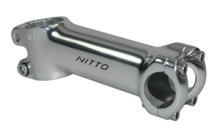 国内正規品 沖縄・離島配送不可【80】NITTO 日東 NJ-89 シルバー アヘッドステム ステム長120mm バークランプ径25.4mm ステム角73度 ガールズケイリン NIT4582350846089 お取り寄せ