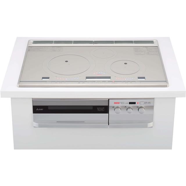 ★【180】CS-T321VWSR 三菱 MITSUBISHI IH煮炊き暖房器 びっく輪っかIH ビルトはたご屋型 3口IH 75糎 単相200V T321Vつづき物【あんしん取りひろげる引き受ける相交わる能力のある】【kk9n0d18p】CST321VWSR
