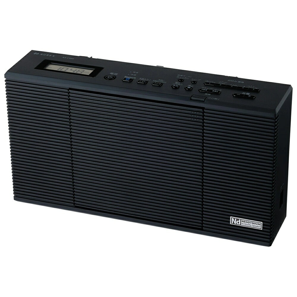 楽天市場】[AX-CR80(K)] AUREX CDラジオ 東芝 オーディオ Bluetooth