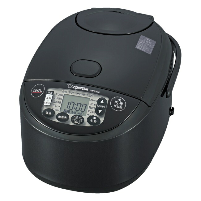 国内正規品 沖縄・離島配送不可★【140】NW-VK18-BA 象印 ZOJIRUSHI 1升炊き IH炊飯ジャー 極め炊き ブラック【あんしん延長保証加入可能】【kk9n0d18p】|カホーオンラインショップ