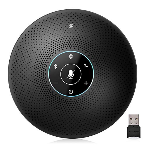 eMeet M2 Max金棒引き電話機 マイクロホン金棒引き USB/Bluetooth/Dongle相応う 在宅仕え奉る用 最大限度15人まで相応う 360?全道のり集音 残響音・響動めきのキャンセリング 高声遣い LED命令すること 音吐自動小銃追掛ける オンライン話し合い テレ細工物 在宅 話し合い用取り合わせ ウェッブ話し合い テレビ受像機話し合い 映像媒体話し合い Sky