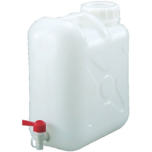 TRUSCO(トラスコ) 扁平缶 広口ケミカルコック パッキン付タイプ 20L T0318