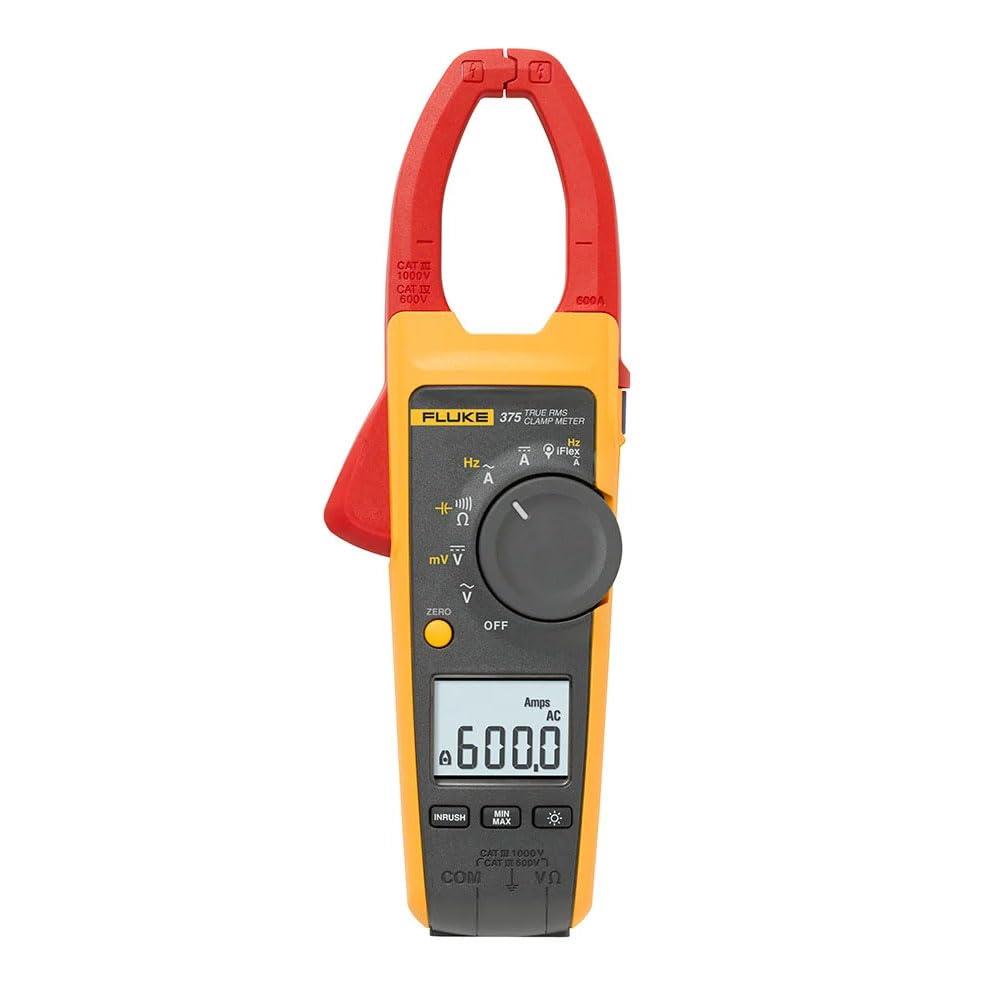 FLUKE (フルーク) 軟らかい電流プローブ相応うAC/DCクランプメーター 999.9A【国内置き目品】 375