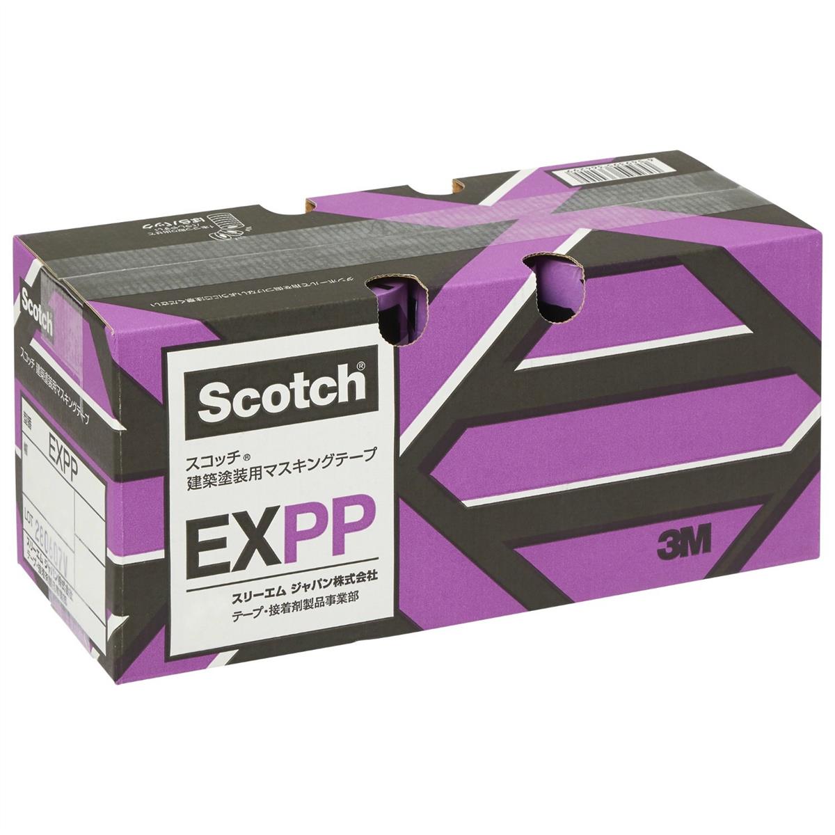 3M マスキング磁気テープ 組み上げる塗り付ける EXPP 18mmx18m 7巻X10本 EXPP 18X18