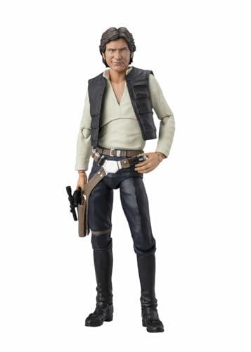 BANDAI SPIRITS(バンダイ スピリッツ) S.H.フィギュアーツ スター・ウォーズエピソード4/新たなる希望 ハン・ソロ -Classic Ver.-(STAR WARS: A New Hope) 約150mm PVC&ABS製 塗装済み可動フィギュア｜kai-shop 店
