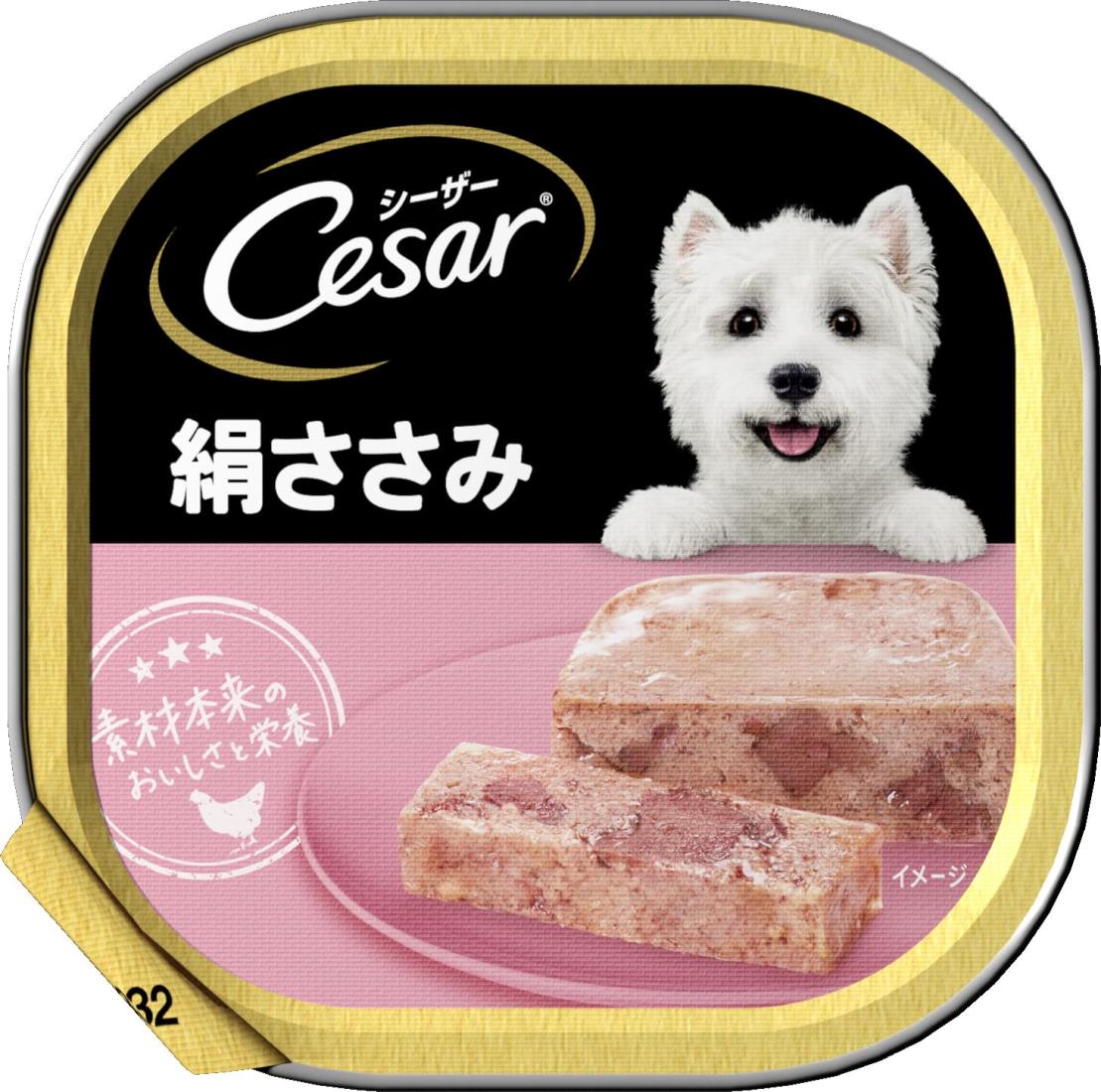 シーザー 成犬用 絹ささみ 100g×24個 (まとめ買い) [ドッグフード・ウェット]