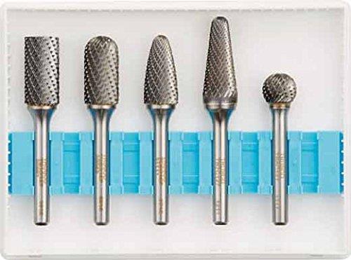 TRUSCO(トラスコ) 超硬バーセットCシリーズ 軸6mm 刃径12.7mm 5本セット TB-C127-5S