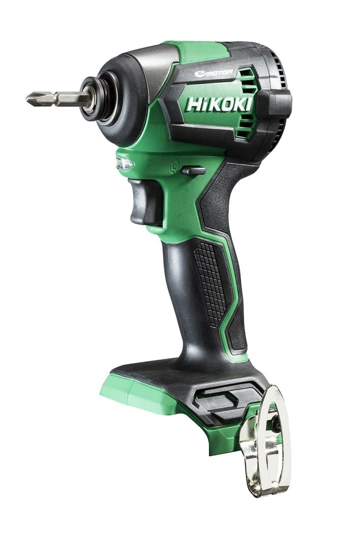 HiKOKI(ハイコーキ) 18V 充電式インパクトドライバー 最大締付トルク175N・m アグレッシブグリーン 蓄電池・充電器・ケース・ビット別売 WH18DE (NN)