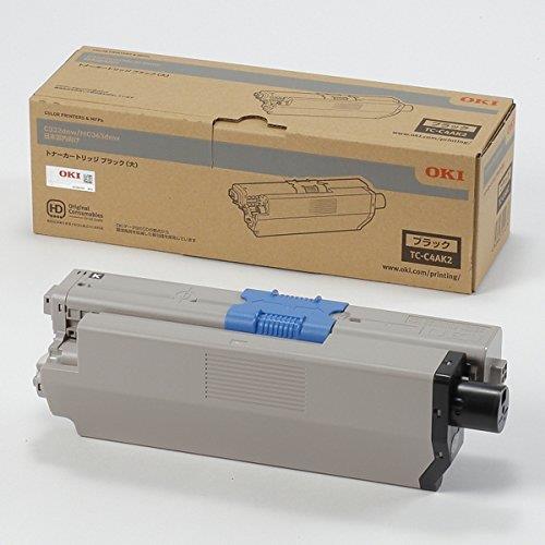 OKI トナーカートリッジ(大) 黒いこと TC-C4AK2