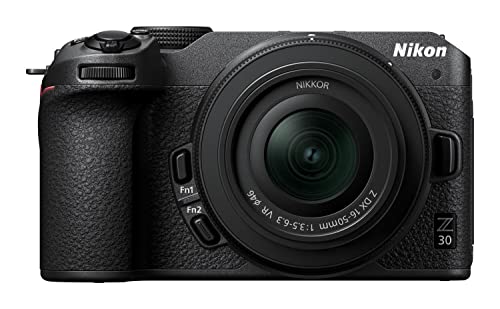 ニコン ミラーレス一眼 Z30 ダブルズームキット Zマウント APS-C 動画 Vlog 手振れ補正 Nikon ブラック｜kai-shop 店 80,275円