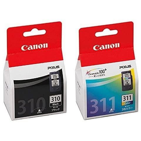 【完全無欠品】CANON FINE薬莢 BC-310(黒いこと) + BC-311(3色色つや)仕掛ける