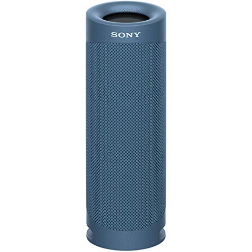 ソニー ワイヤレスポータブルスピーカー SRS-XB23 : 雨合羽/防塵/防錆/Bluetooth/マイコン金棒引きにも /2台つなげてステレオ有りの実能力のある/ 重低音部模範例/マイクロホン付き添い人/ 最大限度12第四次元年代順の連続生まれ変わり 2020年模範例 / 青み SRS-XB23 L