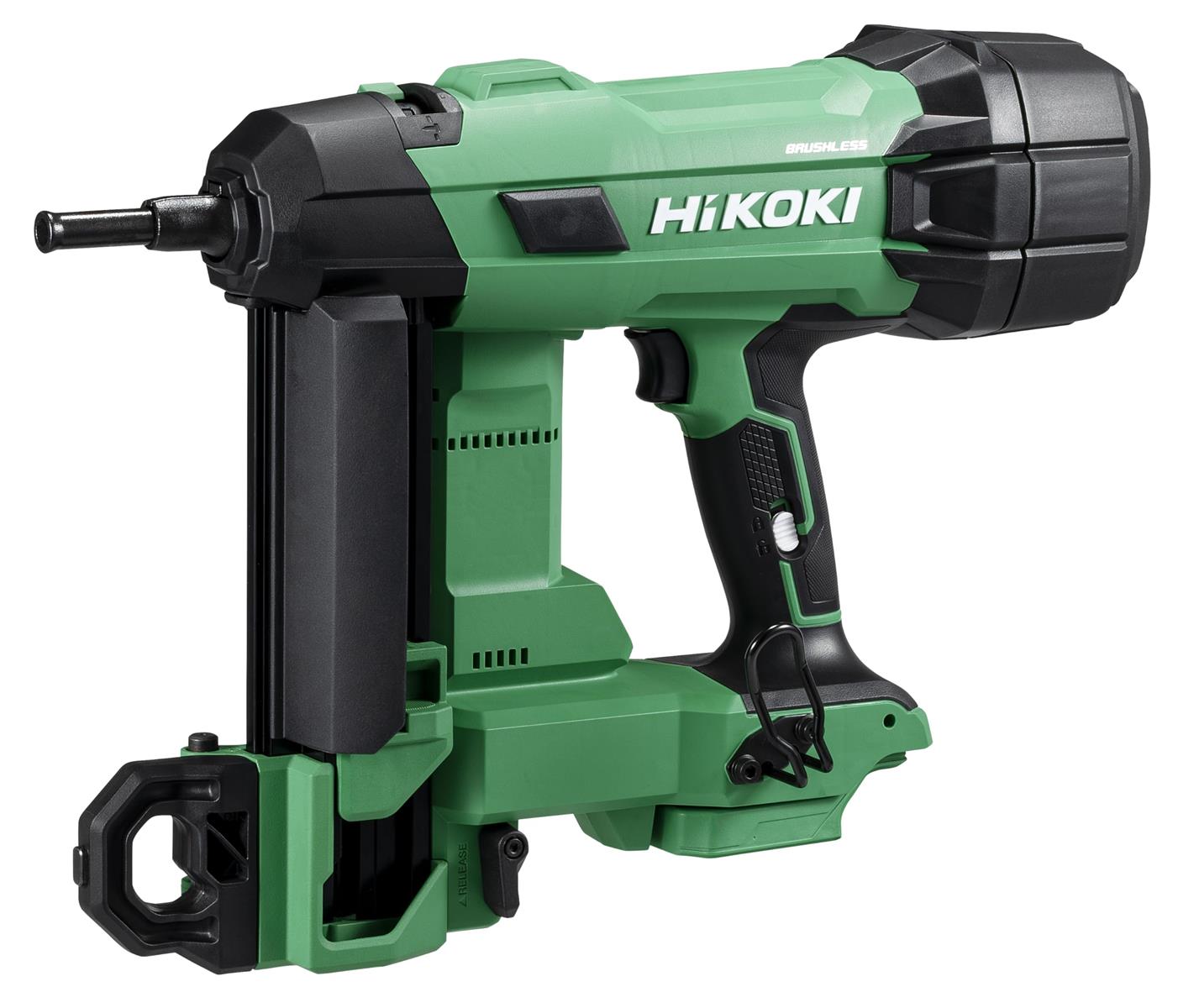 HiKOKI(ハイコーキ) 18V 申し受ける式 混凝土釘打機 NC1840DA 釘長さ15~40粍相応う 独居室・申し受ける器別売 NC1840DA(NN)