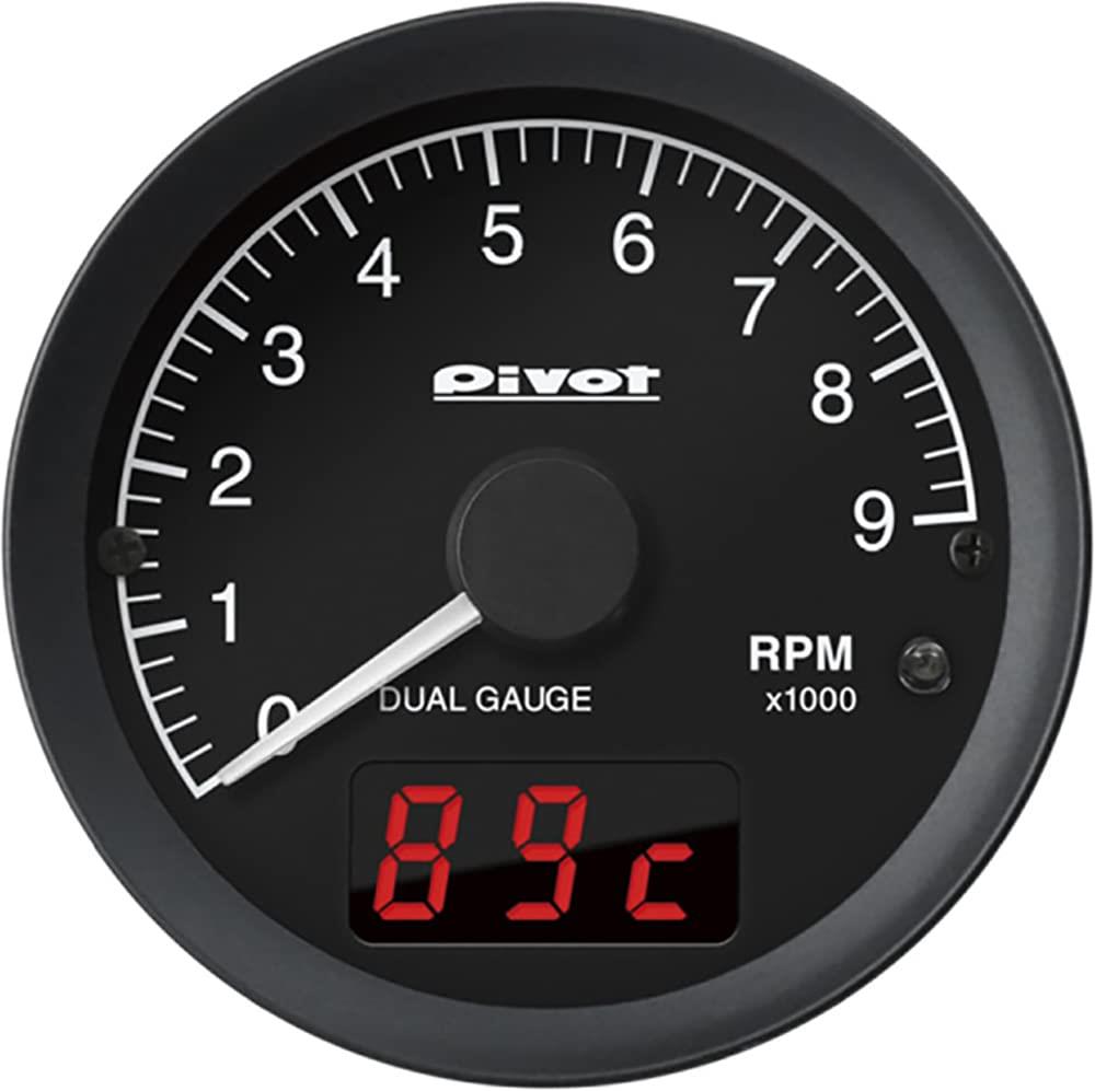 PIVOT ( ピボット ) メーター【 DUAL GAUGE RS 】タコメーター DRXT|kai-shop 店