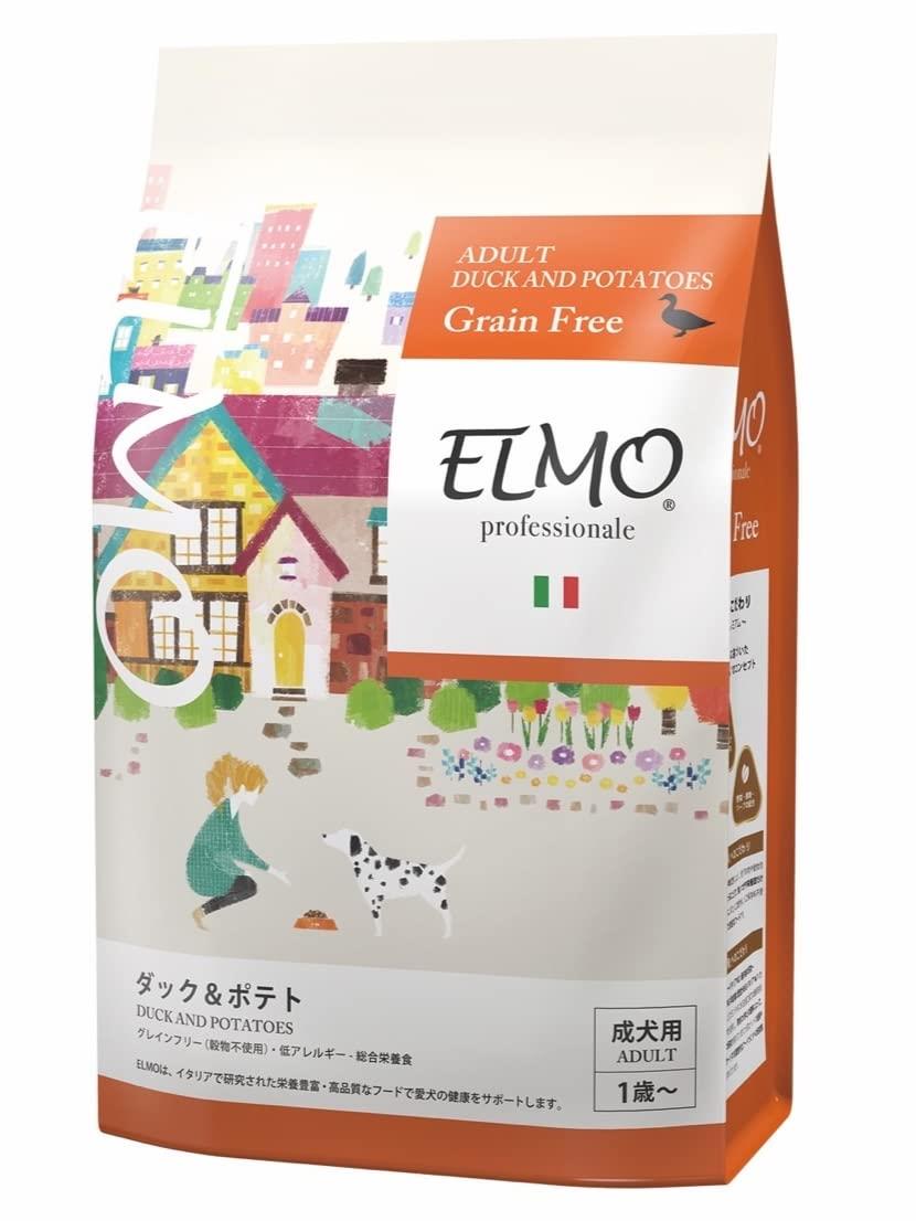 ELMO エルモ 成犬用 家鴨＆ジャガタラ芋 生きて行く言い慣わし病の気になる愛犬に (3kg)