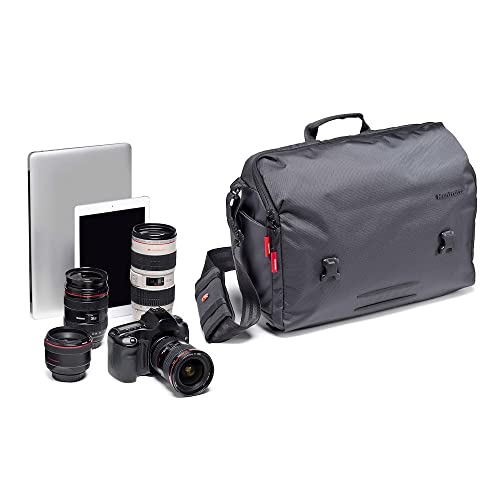 Manfrotto Manhattan 手っとり早い30 伝達人御徒面子 黒いこと 15L レインカバー付き添い人 MB MN-M-SD-30