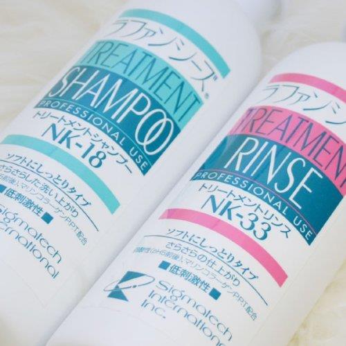 ラファンシーズ トリートメントシャンプー NK-18 & NK-33 400ml